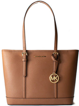 Michael Kors 35S0GTVT1L-LUGGAGE - Schoudertas - Canvas - Bruin 29 x 24 x 13 cm