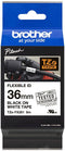 Brother TZE-FX261 - Printerlabel - Zwart op wit