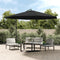 vidaXL - Zweefparasol - met - aluminium - paal - 350 - cm - zwart