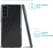 iMoshion Hoesje Geschikt voor Samsung Galaxy S21 Hoesje Siliconen - iMoshion Design hoesje - Zwart / Transparant / Splatter Black