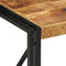 vidaXL - Salontafel - 50x50x35 - cm - massief - ruw - mangohout
