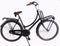 Aldo 28 inch omafiets cargo 50cm 3v mat zwart + a-dager