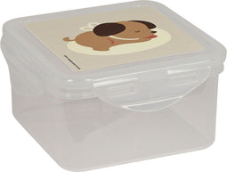 Lunchbox Safta Puppy 13 x 7.5 x 13 cm Beige