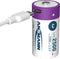 Ansmann 1313-0004 - Oplaadbare C-batterijen - 2300 mAh - Paars (2 stuks)