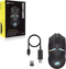 Corsair Nightsabre - Gamingmuis - Draadloos 26K dpi RGB - Zwart