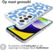 iMoshion Hoesje Geschikt voor Samsung Galaxy A53 Hoesje Siliconen - iMoshion Design hoesje - Blauw / Retro Blue Flowers