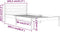 vidaXL - Bedframe - massief - grenenhout - zwart - 100x200 - cm