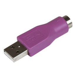 Startech.com GC46MFKEY - USB 2.0 type-A naar PS/2 - Male/female - Paars