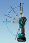Makita DBS180RTJ - Bandschuurmachine - Instelbare knikarm 90° - Blauw