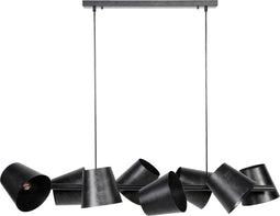 8L Kinetic Hanglamp - excl led lampen - E27 - Charcoal