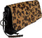 Legend Falerna - Schoudertas - Ponyhair panterprint - Zwart
