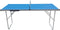Cougar Tafeltennistafel Mini 1500 Basic draagbaar Blauw - Pingpongtafel voor binnen – Inklapbaar – Incl. net - batjes en ballen