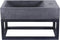 Differnz Bombai black - Natuurstenen wasbak - 40 x 22 x 9 cm - Antraciet