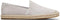 Toms Pismo - Dames Espadrille - Suède met jute zool - Grey