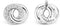 TI SENTO Dames Oorbellen - 925 zilver - Zirconia wit - 7784ZI
