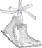 Ice Skates With Glitter 4.2 Inch