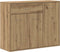 vidaXL - Dressoir - ambachtelijk - spaanplaat - hout - ambachtelijk - eikenkleurig