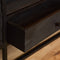 Tv meubel industrieel - tv meubel zwart - Tv meubel Daan 240 cm
