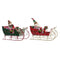 Kerstversiering DKD Home Decor Metaal (38 x 19 x 35 cm) (2 Stuks)