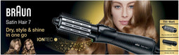 Braun Satin Hair 7 BRAS720E - Föhnborstel - Ionentechnologie - Zwart