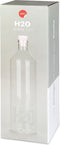 Balvi H2O Waterfles - Borosilicaatglas - 1,2 l
