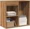 vidaXL - Cosmeticakast - 80x40x75 - cm - bewerkt - hout - artisanaal - eikenkleur