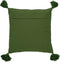 Dutch Decor NINO - Kussenhoes van katoen 45x45 cm Chive - groen - met rits
