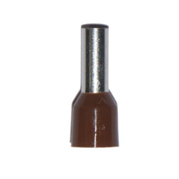 Geïsoleerde punt EDM - 10 mm Dubbel - Bruin (100 Stuks)