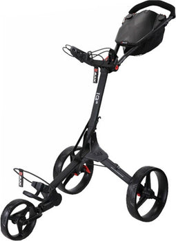 Big Max IQ 2.0 - 3-wiel golftrolley - stijlvol en gebruiksvriendelijk - zwart