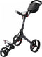 Big Max IQ 2.0 - 3-wiel golftrolley - stijlvol en gebruiksvriendelijk - zwart