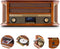 Belle Epoque 1908 DAB retro stereo-installatie platenspeler DAB+