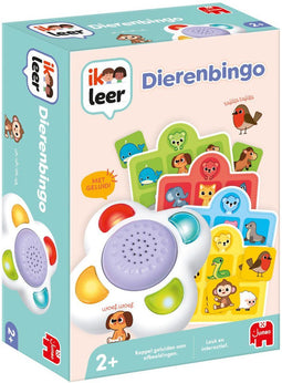 Jumbo Ik Leer - Dierenbingo - Educatief speelgoed - Interactief spel voor kinderen vanaf 2 jaar