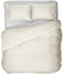 Kayori Elin - Dekbedovertrek Katoensatijn 140x200-220 cm - Luxe en zacht - Offwhite