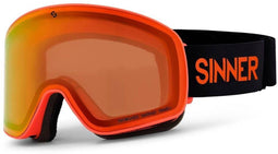 Sinner Snowghost - OTG Skibril - Photochromic Sintrast Trans+ Orange Lens Cat. 1-3 - Oranje
