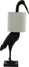 Light & Living Tafellamp Crane - Zwart/Crème - 33x30x76,5cm - Modern