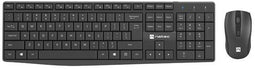 NATEC NZB-1989 - Draadloos Toetsenbord en Muis Set - 2.4 GHz - Zwart