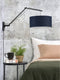 GOOD&MOJO Wandlamp Andes - Bamboe Zwart/Blauw - 95x47x55cm - Binnen Scandinavisch,Bohemian