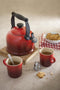 Le Creuset Tradition Fluitketel - 2.1 l - Kersenrood