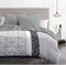 ETHNO microvezel dekbedset - 1 dekbedovertrek 240 x 260 cm + 2 kussenslopen 63 x 63 cm - Grijs