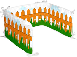 Wiegbeschermer HappyFriday Mr Fox Piggys Multicolour 210 x 40 cm