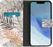 iMoshion Hoesje Geschikt voor iPhone 14 Hoesje Met Pasjeshouder - iMoshion Design Softcase Bookcase - Goud / Glamour Botanic