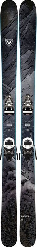 Rossignol Blackops 98 - Freeride ski's - Inclusief Look Pivot 15 GW B95 bindingen - Zwart 182 cm
