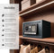 tectake® Elektronische Kluis - 20 x 31 x 20 cm - Cijferslot met Reserve Sleutels - Zwart