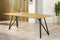 Furntastik Eetkamertafel Badalona, 200x100 cm, naturel