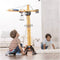 Dickie Toys - Giant Constructie Kraan 120 cm - Afstandsbediening 350° draaiend - Voor kinderen vanaf 3 jaar