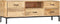 vidaXL - Tv-meubel - 130x30x45 - cm - massief - mangohout