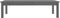 vidaXL - Salontafel - 110x50x30 - cm - massief - grenenhout - grijs