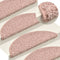 vidaXL - Trapmatten - 15 - st - 65x21x4 - cm - crèmekleurig