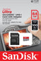 SanDisk Ultra Micro SDXC 64GB - UHS-I A1 - 100MB/s met adapter