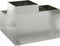 vidaXL - Tuinbak - 100x100x60 - cm - Gegalvaniseerd - Staal
